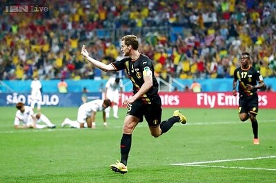 World Cup 2014: Belgium top Group H, face US in last 16