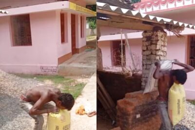 Watch: Man Lifts 50 Kg Cement Bag Using Teeth