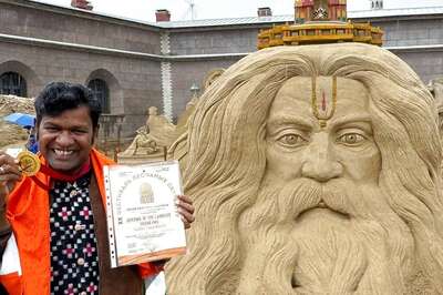 Sudarsan Pattnaik Wins Golden Sand Master Award At International Championship In Russia