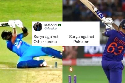 Pakistan Cricket Fans Can't Shut Up About Suryakumar Yadav 'Failing' Against Their Bowlers in T20I
