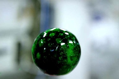 Watch: Mesmerising NASA video in 4K shows what happens when you mix water with antacid and food colour in zero gravity