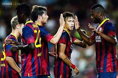 Barcelona aim to continue their perfect start in La Liga