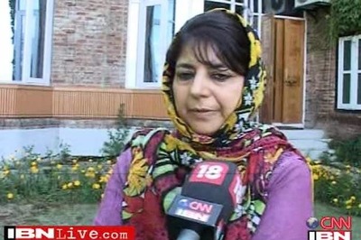 Transcript shows Mehbooba Mufti did praise Modi