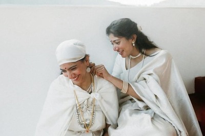 Sai Pallavi Shows How To Effortlessly Nail An Ivory Silk Saree For Bridesmaid Duties