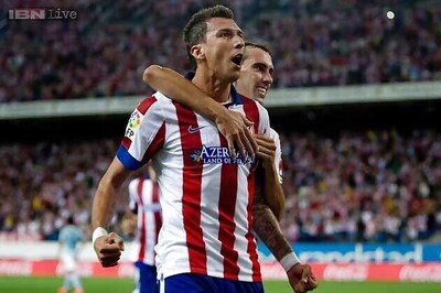 Mario Mandzukic out of Atletico's game against Sociedad