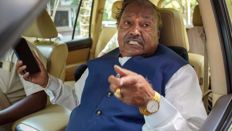 Karnataka: BJP Leader Eshwarappa's Caste Comment Against Rahul Gandhi Triggers Controversy