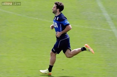 Italy's Giuseppe Rossi proving his fitness for World Cup