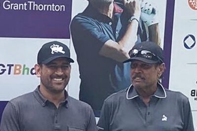 WATCH: MS Dhoni Joins Hands With Kapil Dev to Enjoy Game of Golf