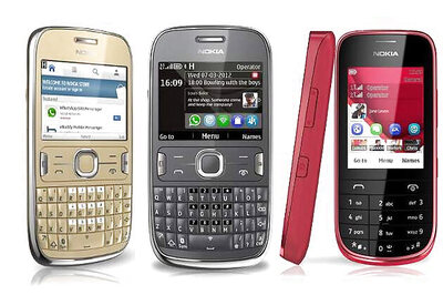 Nokia launches three new Asha phones
