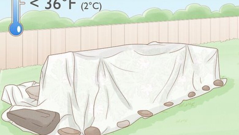 How to Cover Plants in the Winter