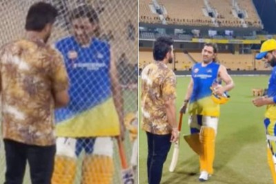 ‘Ye Dosti Hum Nahi Todenge’: MS Dhoni, Suresh Raina's Bromance Ahead of IPL 2024 Opener at Chepauk - WATCH