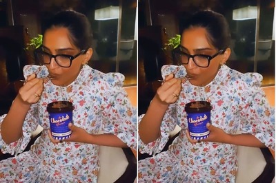 Sonam Kapoor Takes the First Bite From Sister Rhea’s Ice Cream Collection