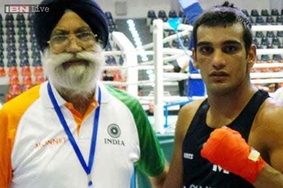 CWG 2014: Indian boxer Mandeep Jangra in quarter-final