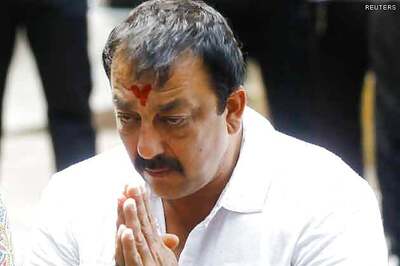 Activists protest against one month parole to Sanjay Dutt