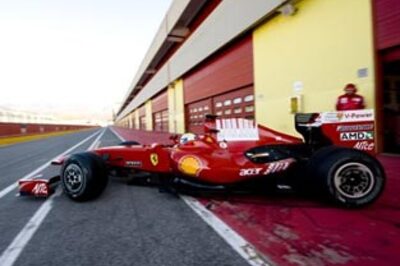 Ferrari's F60 ready for 2009 Formula One season