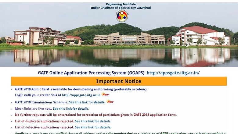 GATE 2018 Admit Cards Released at gate.iitg.ac.in; Download Now, Preferably in Color! Know the Exam Schedule