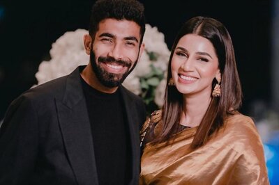 'When we Got Dressed up Without Accessorising With...': Jasprit Bumrah Posts Throwback Photo With Wife Sanjana Ganesan