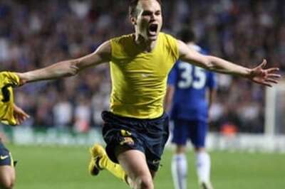 Iniesta will play in Champions League final