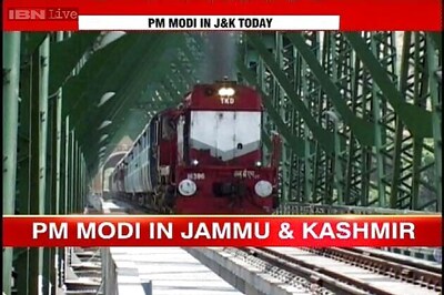Live: PM Modi inaugurates the Udhampur-Katra rail link