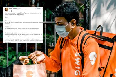 Man Works as Swiggy Delivery Agent to Fund His Education, Busts Work Culture Misconceptions