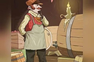 Optical Illusion: Help This Man Find A Hidden Bottle In Wine Cellar In 8 Seconds