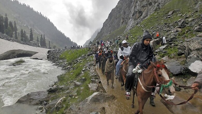 Amarnath Yatra halted due to bad weather