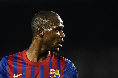 Former Barcelona defender Eric Abidal returns to Monaco