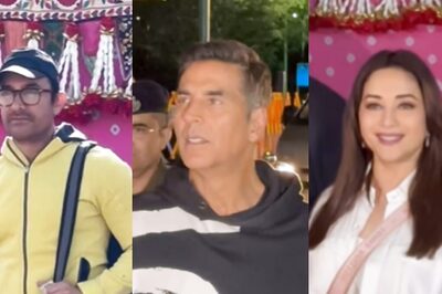 Aamir Khan, Akshay Kumar, Madhuri Dixit Return To Mumbai After Anant-Radhika's Pre-Wedding Bash | Videos