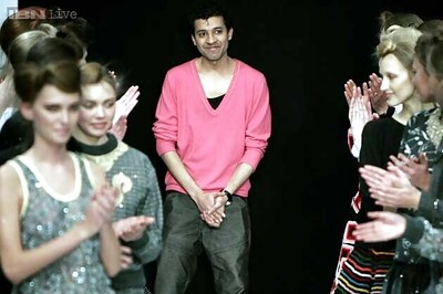 Delhi-born designer Ashish brings urban bling to London Fashion Week