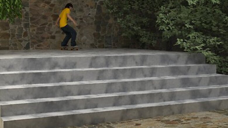 How to Bail out of Skateboard Tricks Down Stairs