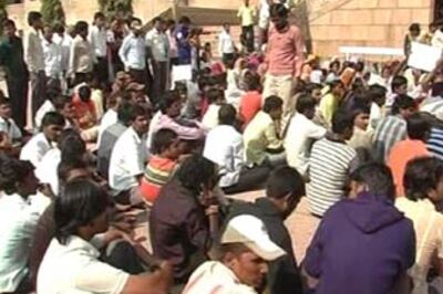 Journos covering Osmania Univ protests beaten up