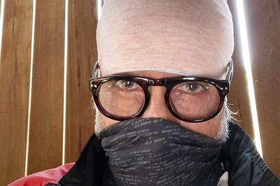 Face Covered, Amitabh Bachchan All Set To Hit Home Gym