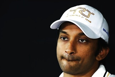 Happy to have finished ahead of one Marussia: Karthikeyan