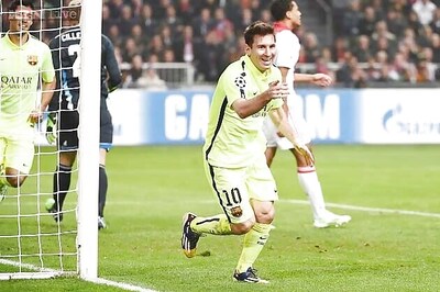 Champions League: Messi brace equals record as Barcelona beat Ajax 2-0