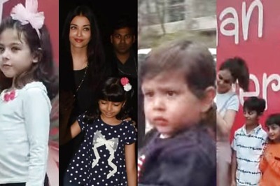 Aishwarya Rai Bachchan Snapped With Aaradhya, Taimur-Jeh Arrive In Style At Riteish Deshmukh's Son's Birthday