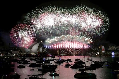 World begins welcoming New Year despite terror fears