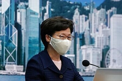 U.S. imposes sanctions on Hong Kong's Lam, other officials over crackdown