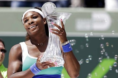 Serena Williams wins record sixth Miami title