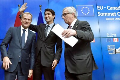 EU, Canada Sign Long-delayed Trade Deal After Belgian Drama