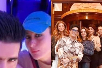 Manish Malhotra Poses With 'The Beauties' Kareena Kapoor, Gauri Khan And Twinkle Khanna In London