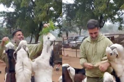 Akshay Kumar Struggles To Feed Goats In A New Video, Fans Thank Him For Being Compassionate