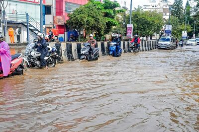 Bengaluru Rain: Heavy Downpour Leads To Waterlogging On Roads, Several Flights Diverted