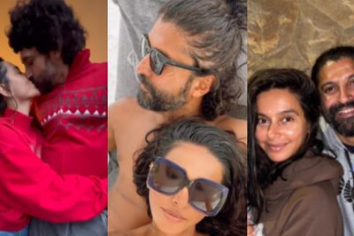 Farhan Akhtar B'day: Shibani Akhtar Drops The Cutest Montage For Hubby, Showers Him With Kisses; Watch