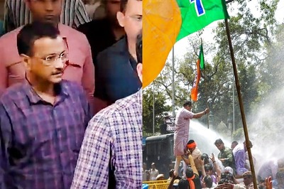 Delhi HC To Hear Kejriwal's Plea Challenging His Arrest Tomorrow; Water Cannons Used At BJP's Protest | Updates