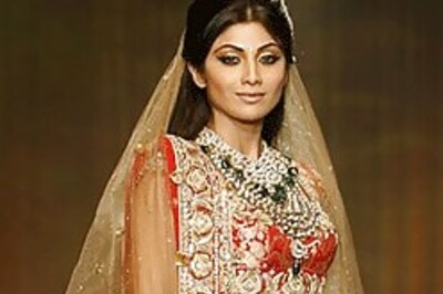 In pics: 'Bride' Shilpa walks the red carpet