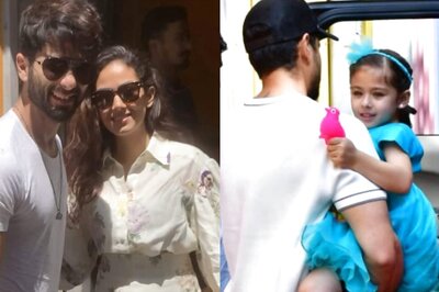 Shahid Kapoor And Wife Mira Rajput Twin In White As They Attend Inaaya’s Birthday Bash; See Pics