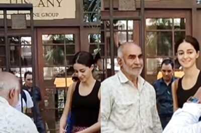 Ananya Panday Obliges Elderly Fan With Photo, Autograph; Netizens Say 'So Sweet of Her'