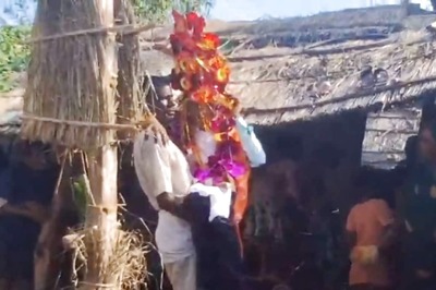 Watch: Groom Ups His Game With Innovative Entry At Flooded Wedding Venue