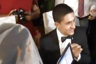 Turkish couple exchanges wedding vows on Twitter