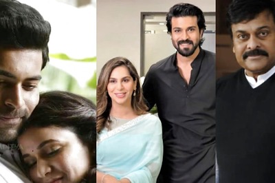 Ram Charan-Upasana And Chiranjeevi Arrive At Varun Tej-Lavanya Tripathi's Engagement; See Photos